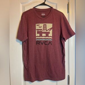 RVCA Men's Vintage Dye Graphic T-Shirt - Size Medium